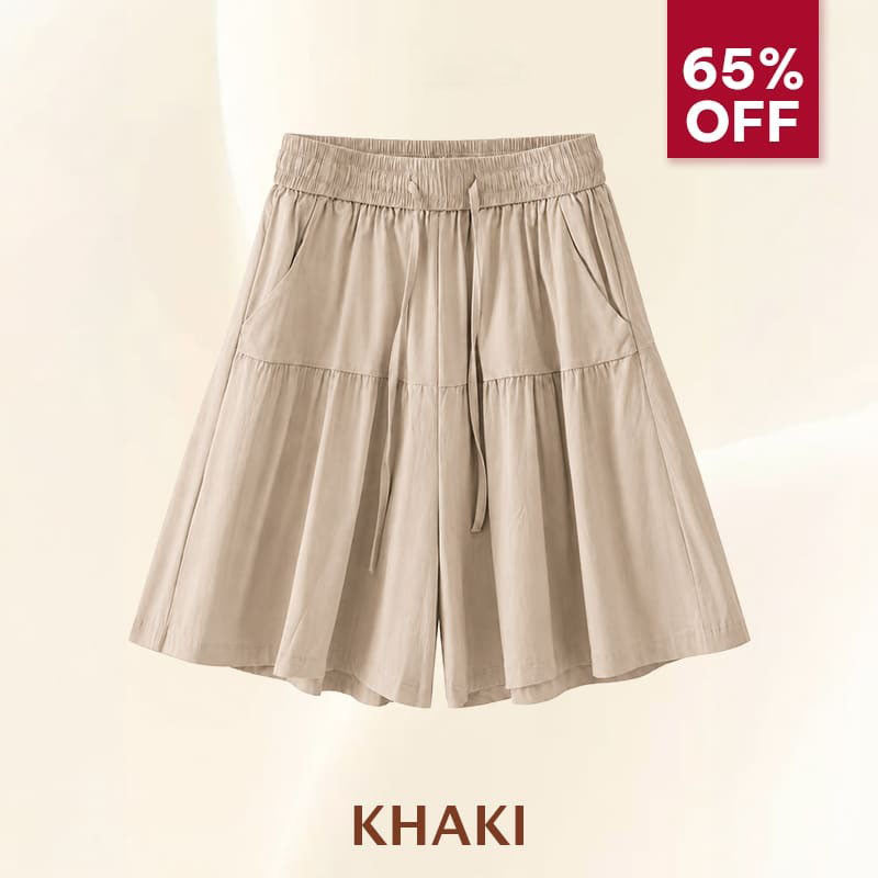 Bloomease - Flowy Skort Shorts for Senior Womens