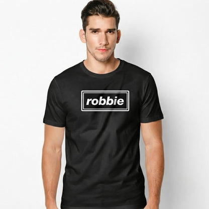 Robbie Minimalist Box Logo Men's Short Sleeve Tee